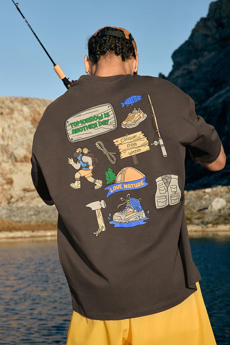 Nature's Real Fishing Sommer-T-Shirt