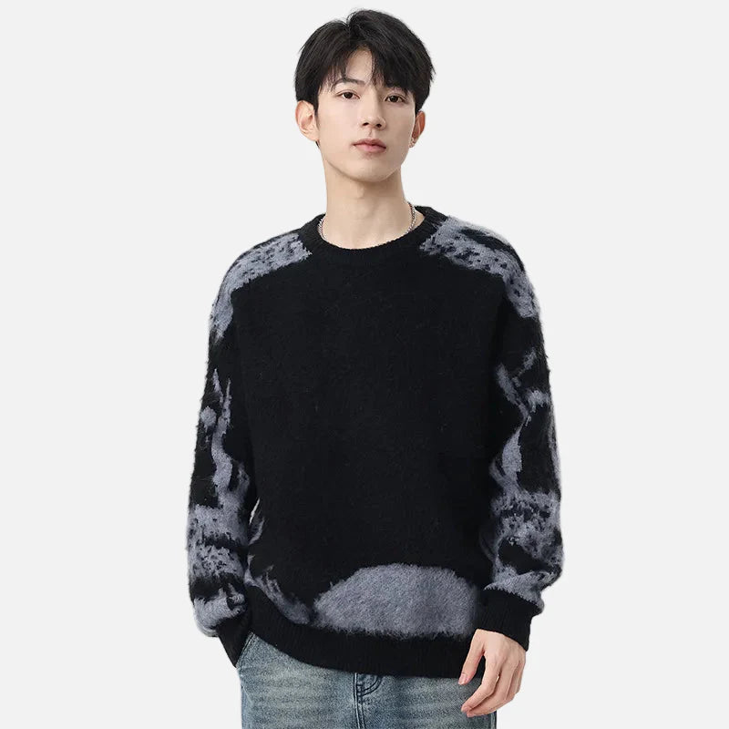 Y2K Style Hip Hop Strickpullover