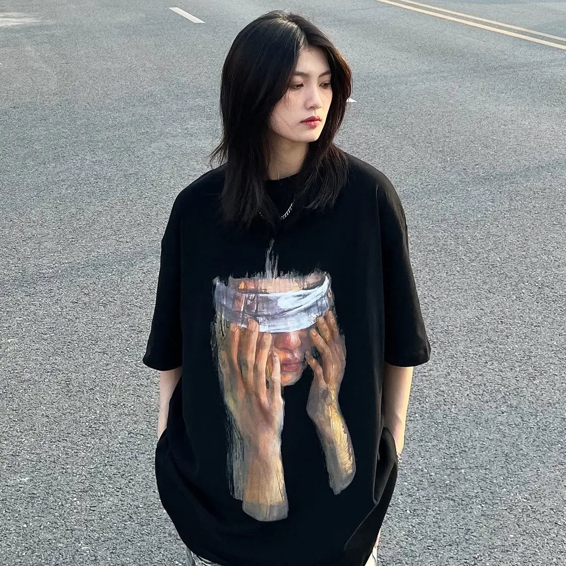 Emo Vintage Blinding Thoughts T-Shirt