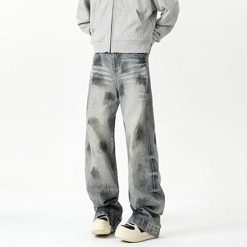 Neue, hochwertige Jeans aus gewaschenem Denim