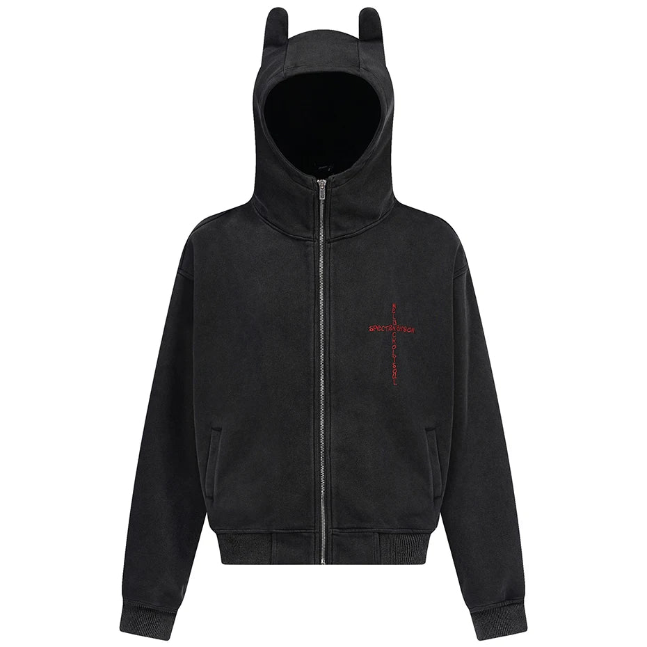 Herren Vintage Harajuku Oversized Hoodie