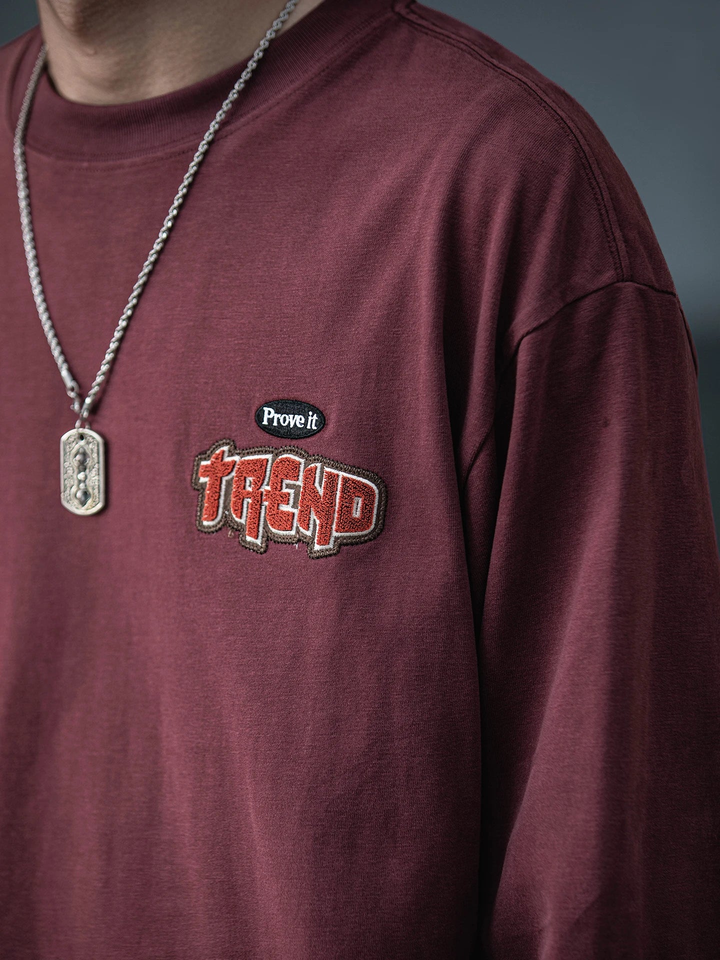 Trendiges, hochwertiges Baumwoll-Freizeit-Sweatshirt