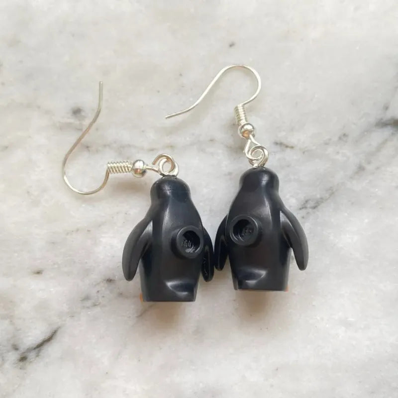 Handmade Cute Penguin Dangle Earring