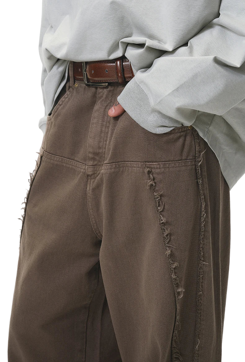 Washed Cargo Men’s Vintage Streetwear Pants