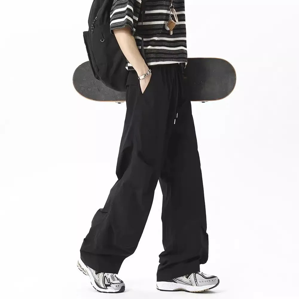 Vielseitige, weite, plissierte Freizeithose