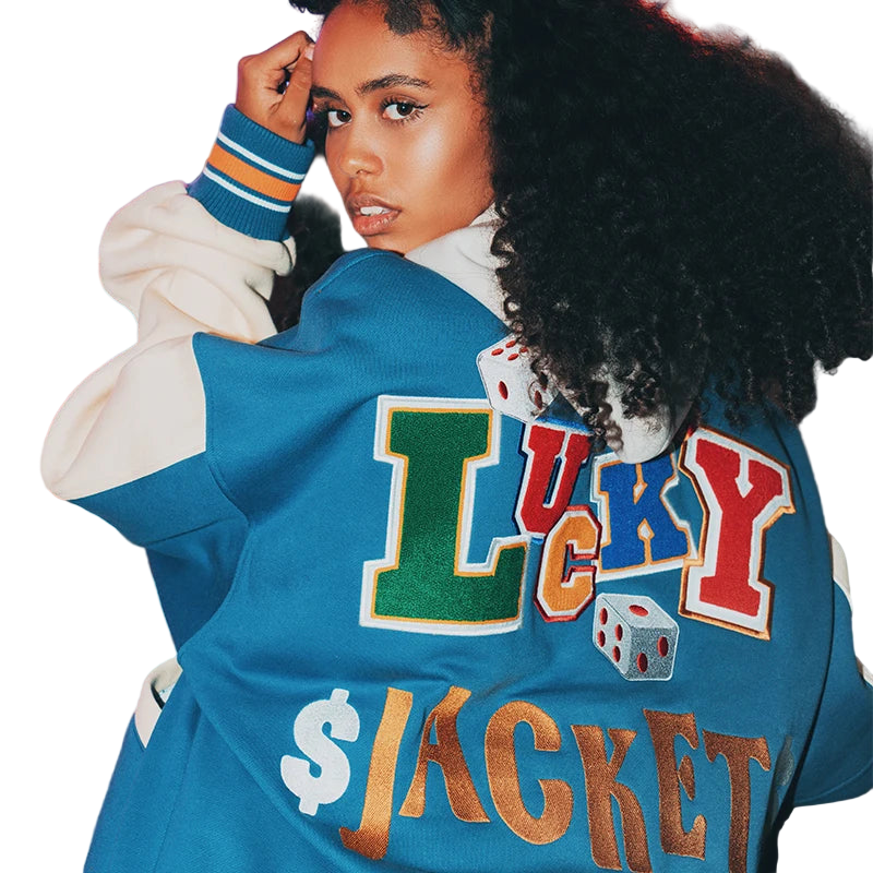 Poker Lucky  Varsity Jacket