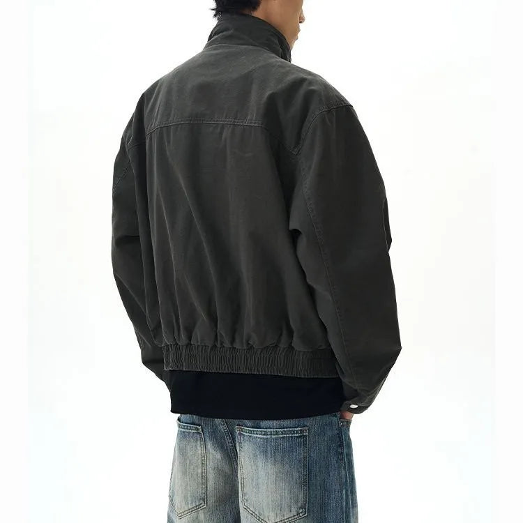 Veste de travail décontractée et rétro style robuste