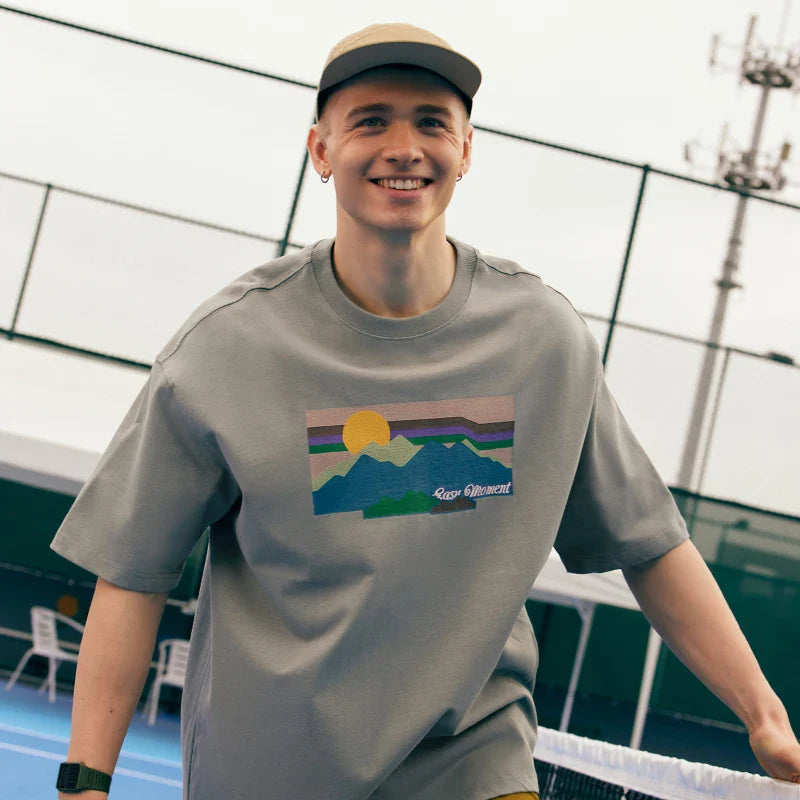 Lazy Sunset Graphic T-Shirt