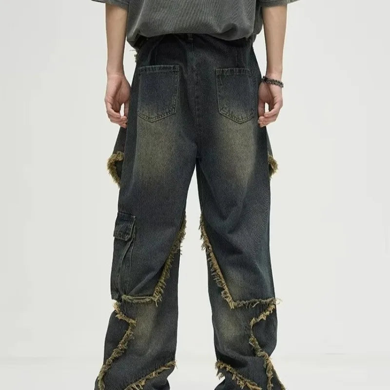 Retro-Design-Jeans im Work-&-Play-Stil, Five Star Straight Jeans