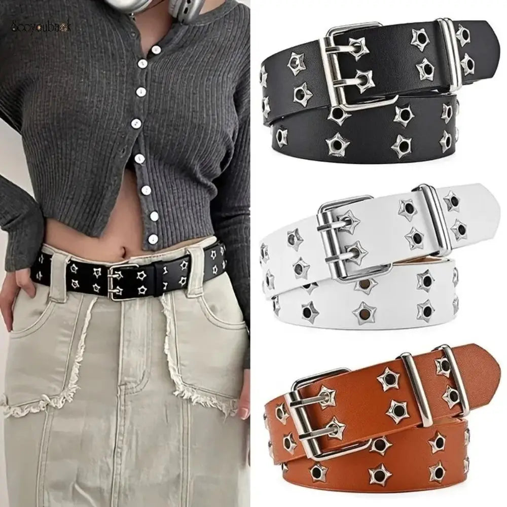 Star Rivet Goth Belt
