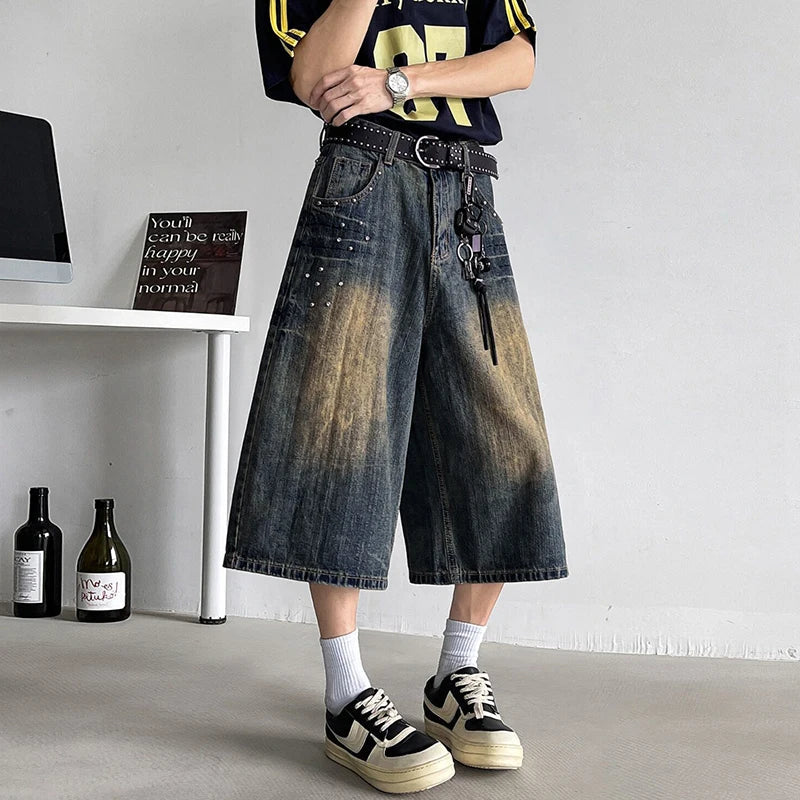 Trendige, originale Gradient Washed Jorts