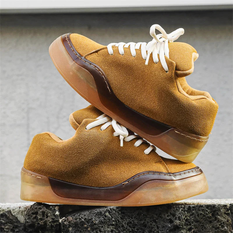 Herren-Plateau-Sneaker für Herbst und Winter