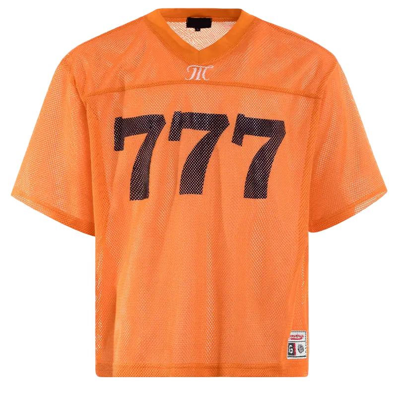 Vintage Mesh Graphic Jersey Tee`