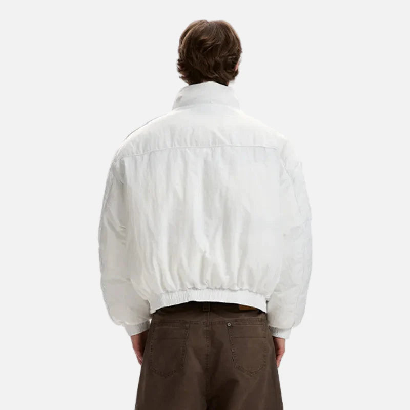 Stilvolle Winterjacke mit Stehkragen und Steppung