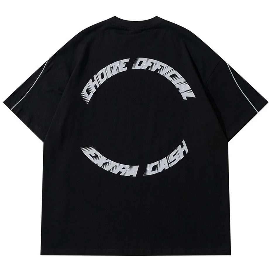 Men Streetwear Oversized Cotton T-Shirt