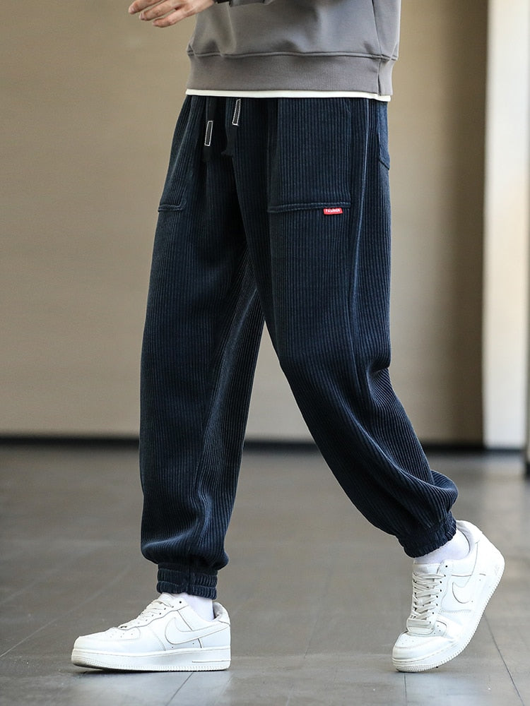 Pantalon de survêtement ample à cordon de serrage vierge