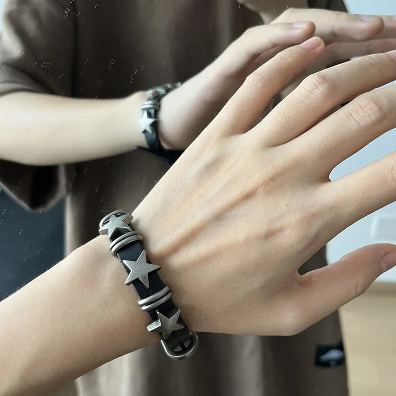 Vintage Star Adjustable Bracelet