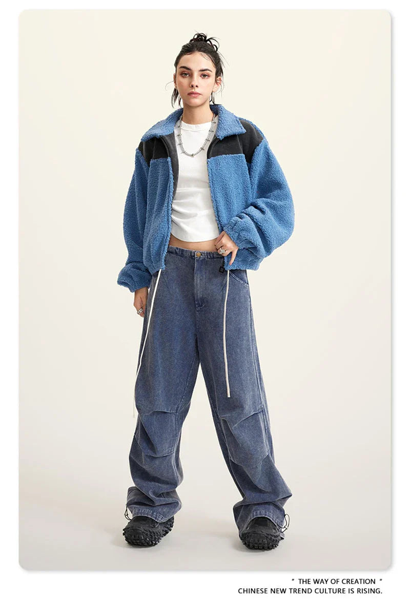 Kuschelige Damen-Plüschjacke