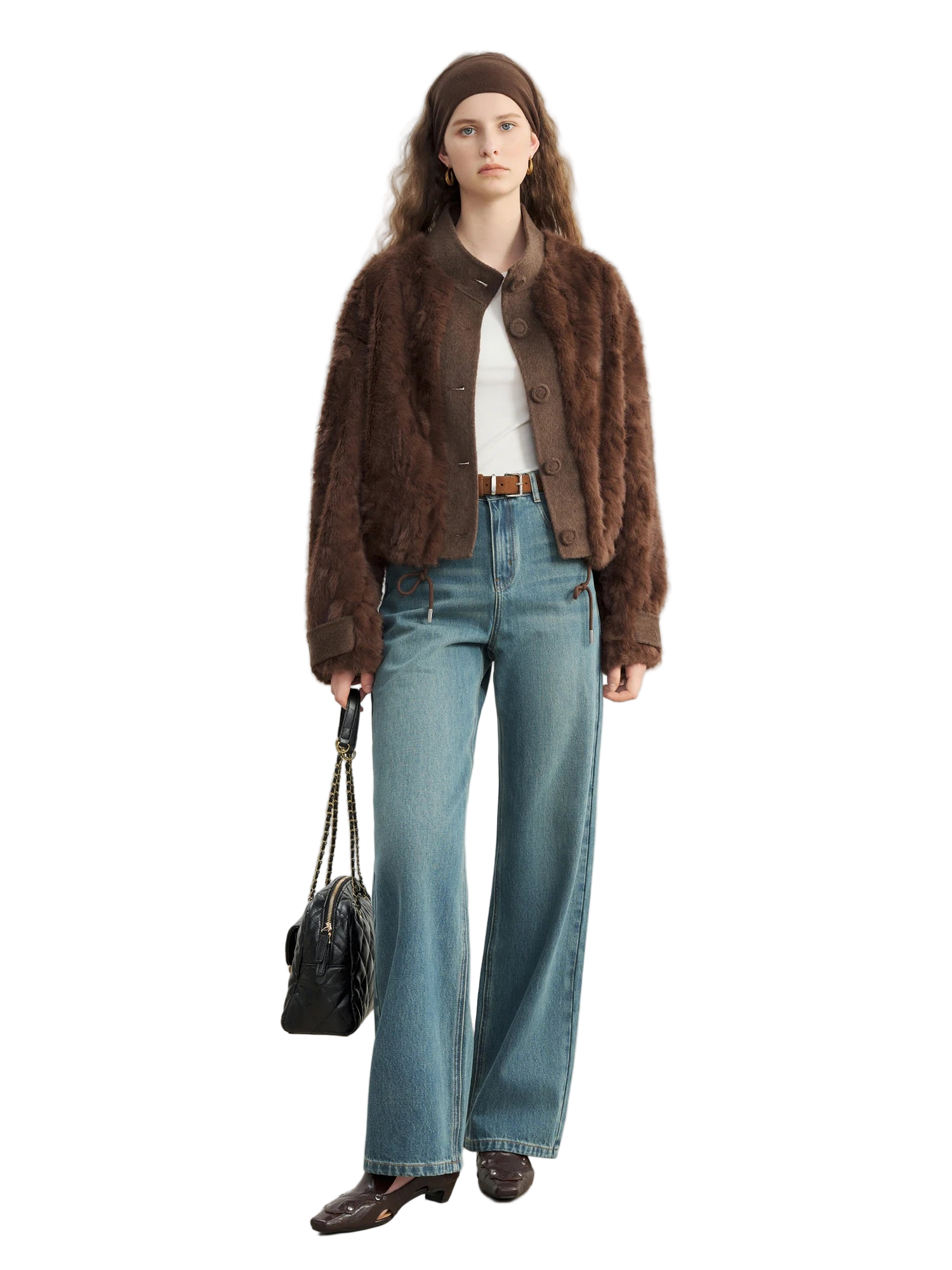 Vintage Washed Straight Leg Jeans