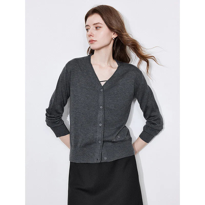 Damen Vintage-Strickjacke