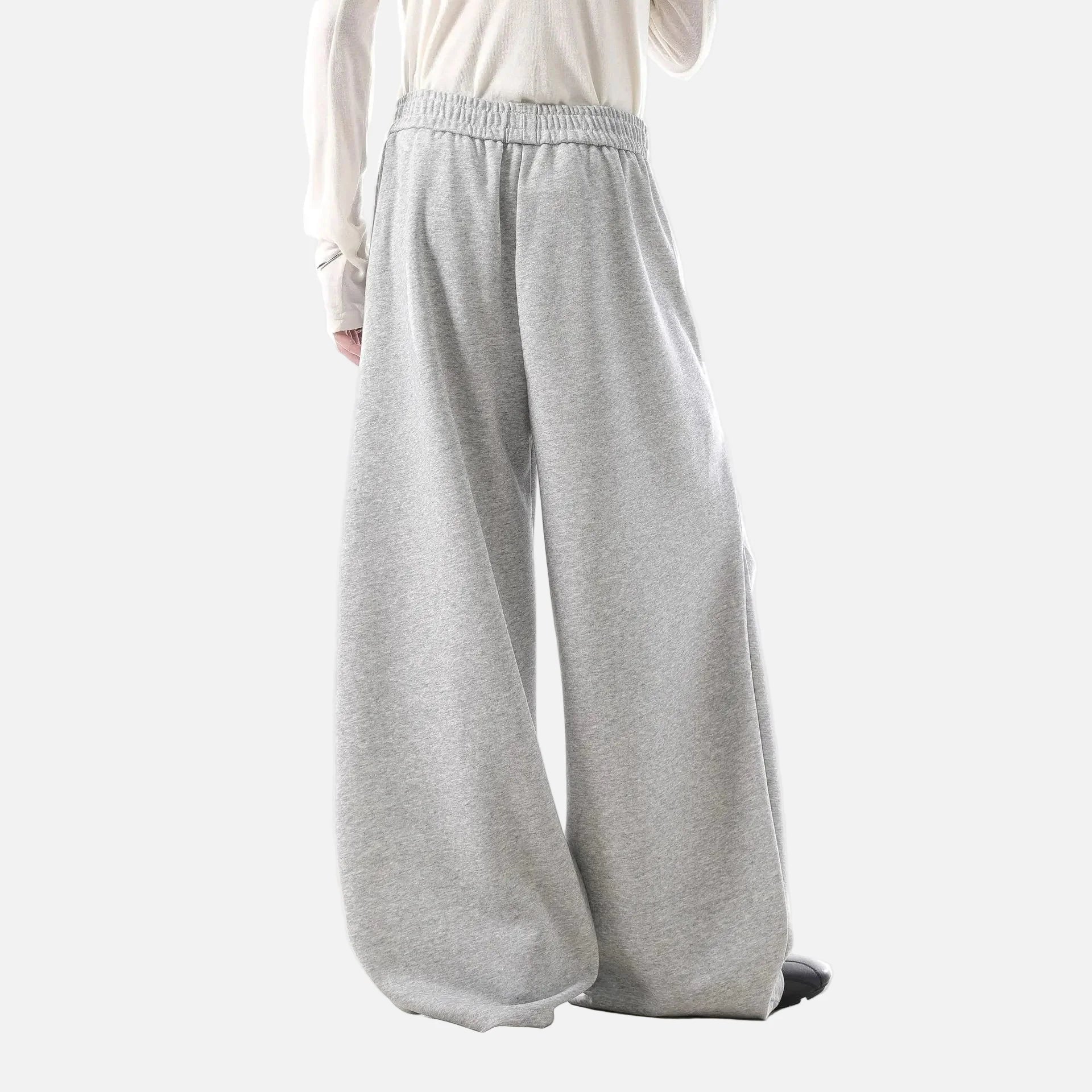 Mühelose, elastische Taille, Laternen-Baggy-Jogginghose