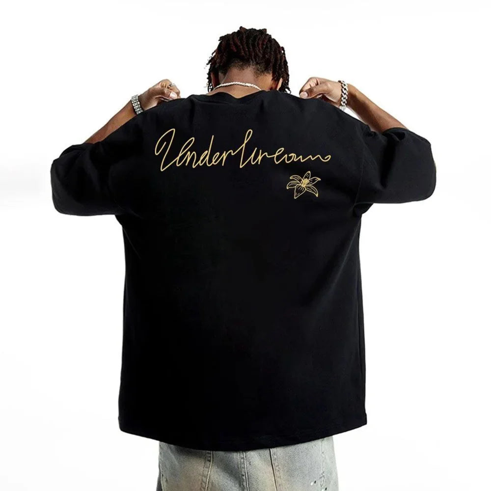 Y2K Featherlight Simple Loose Letters T-Shirt
