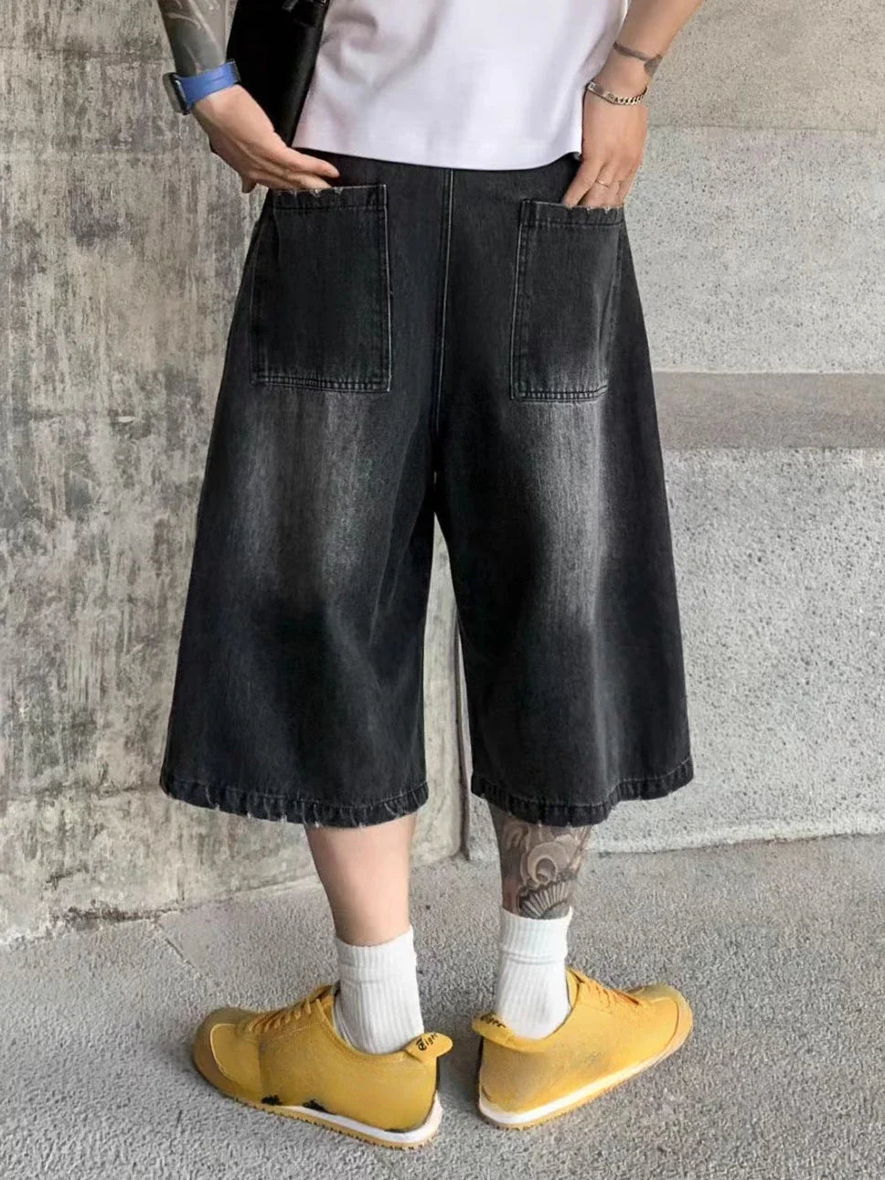 Retro-Jorts, personalisiert, locker geschnitten, High Street