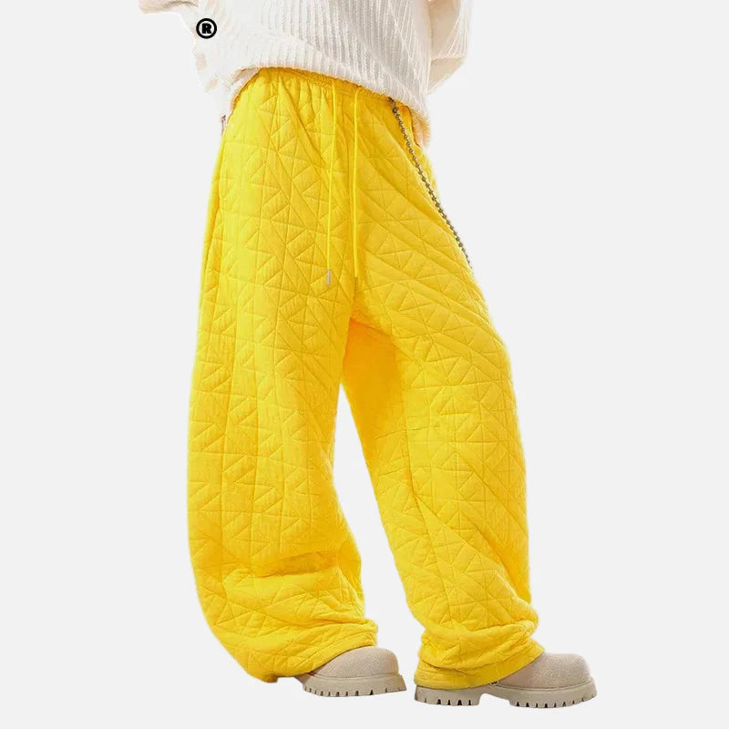 Pantalon de survêtement de danse à taille élastique style américain