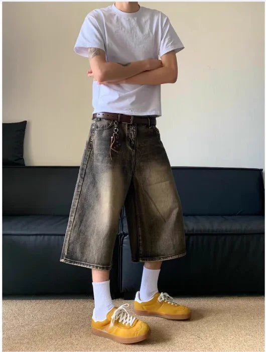 Vintage amerikanische Jogging-Jeans für Herren