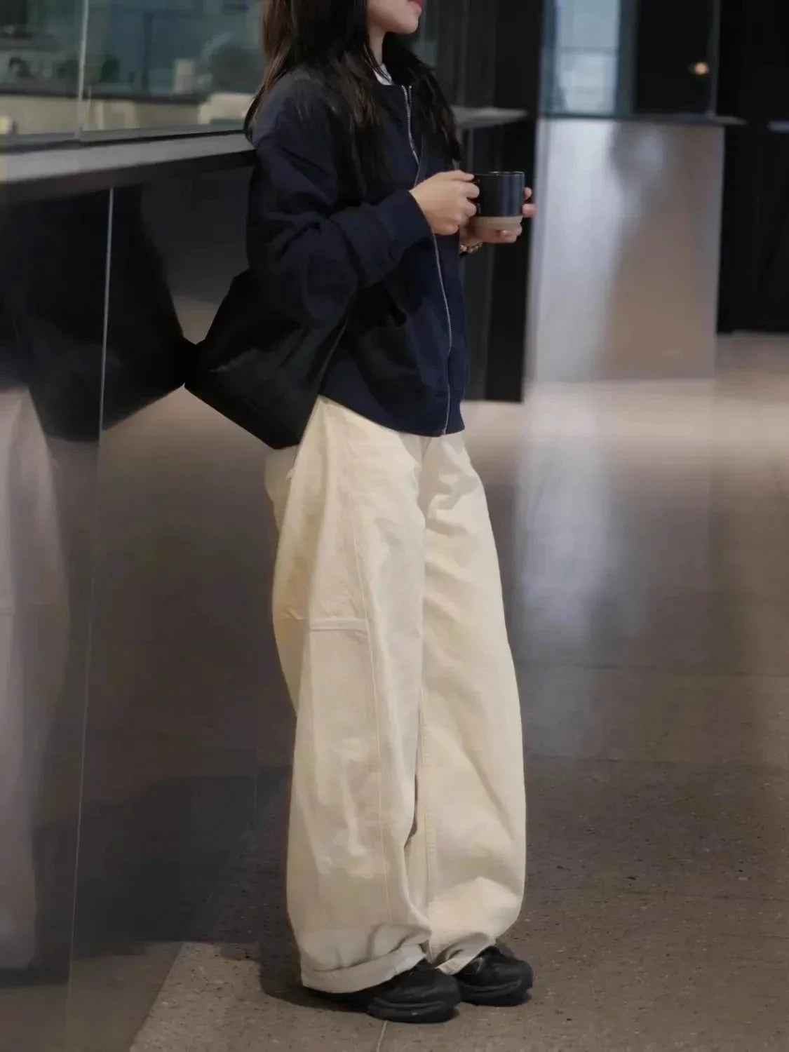 Y2K Streetwear High Waist Loose American Style Jeans