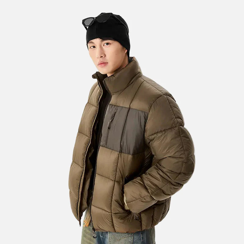 Hochwertige, warme Outdoor-Parka-Steppjacke