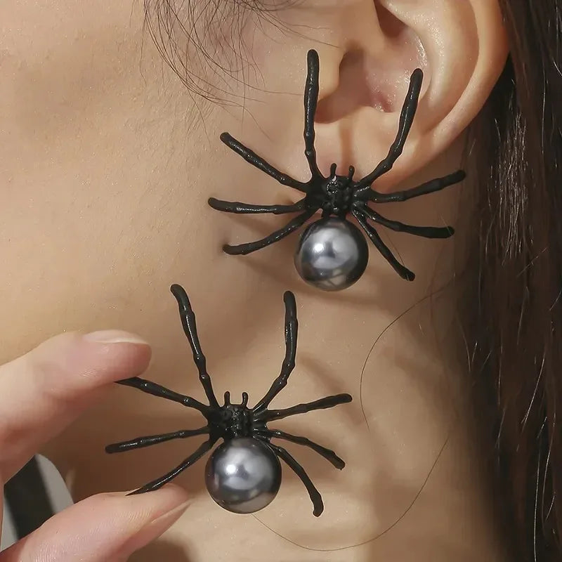Gothic Dark Vintage Punk Spinnenohrringe