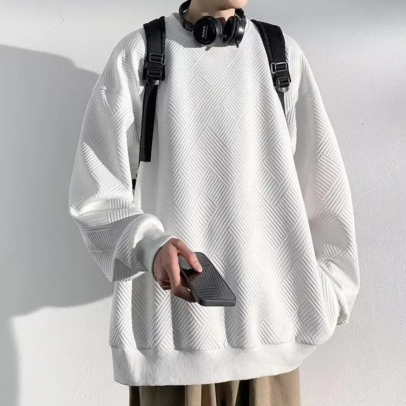 Vielseitiges, klassisches Hip-Hop-Sweatshirt in Unifarben