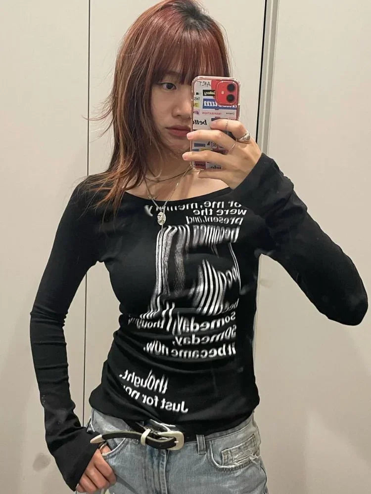 Langarm-T-Shirt „Unendliche Träume“