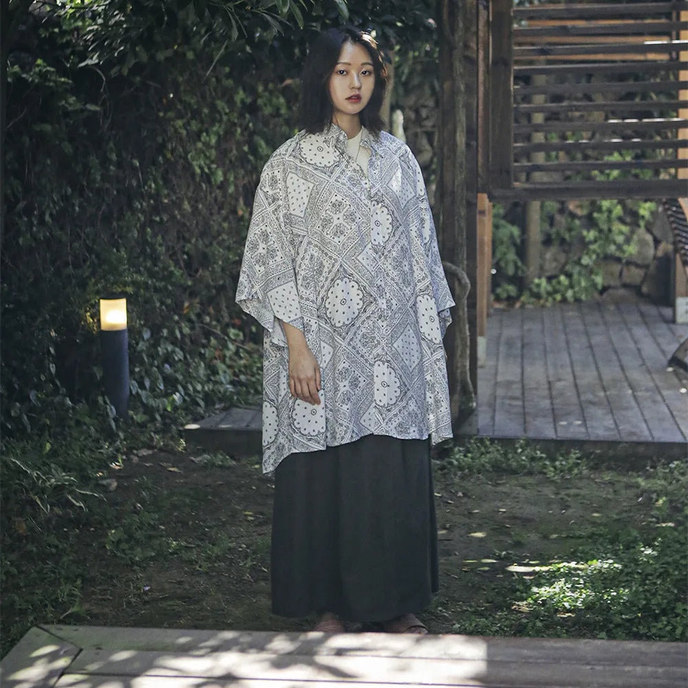 Hochwertiges japanisches Cityboy-Oversize-Hemd