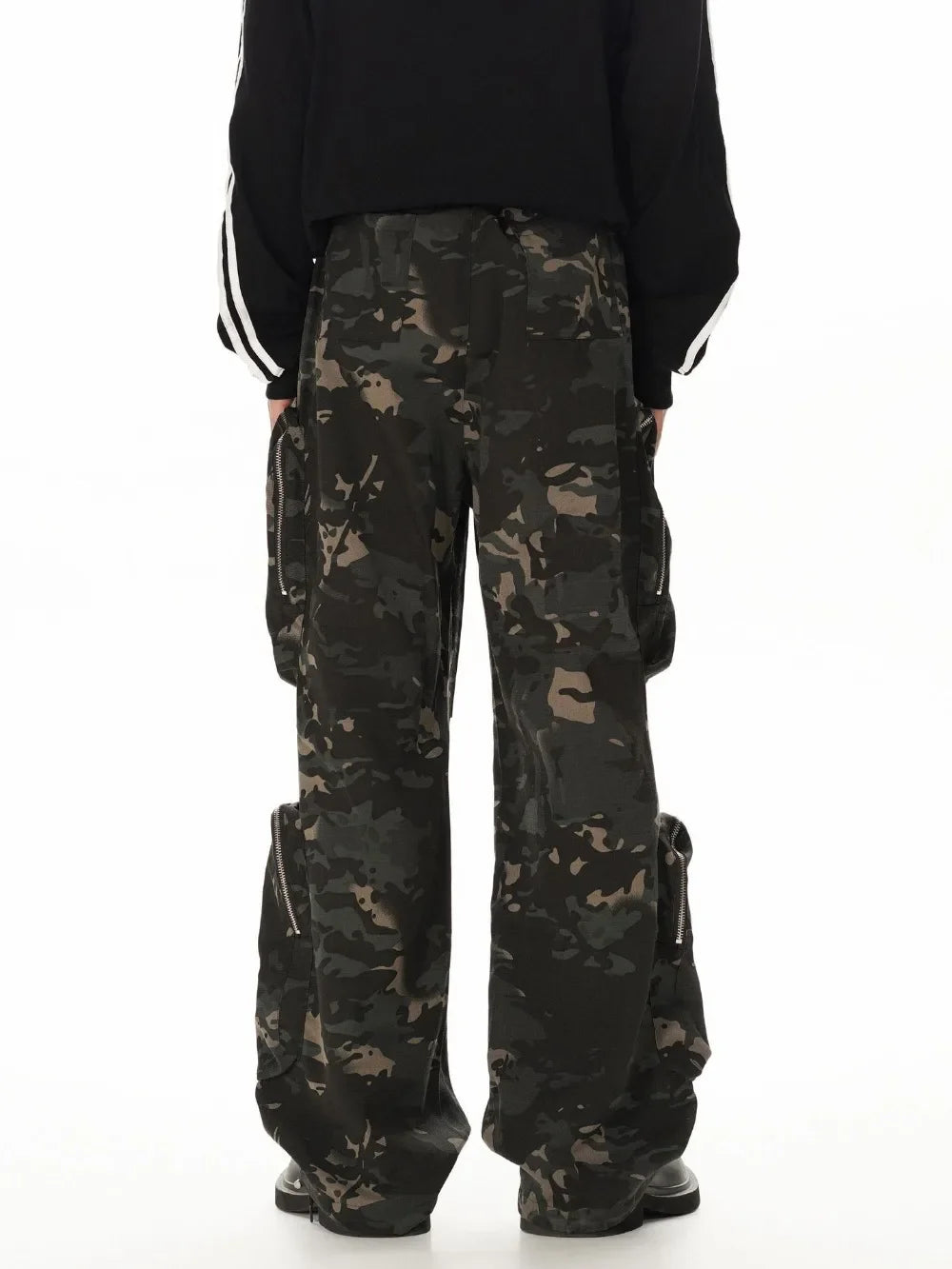 Militär-Taktikhose mit Tarnmuster und mehreren Taschen