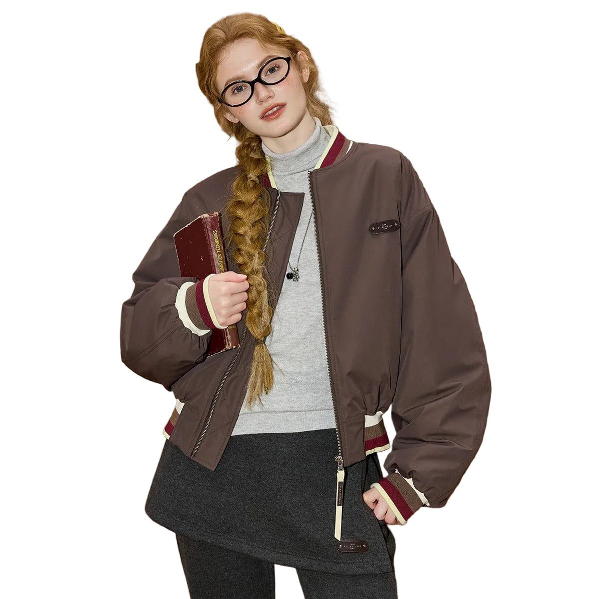 Vintage Quilted Women’s Varsity Jacket