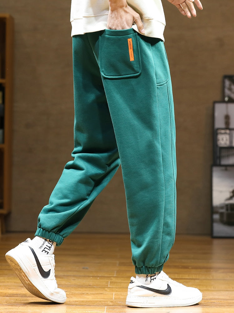 Baggy-Jogginghose mit mittelhohem Bund