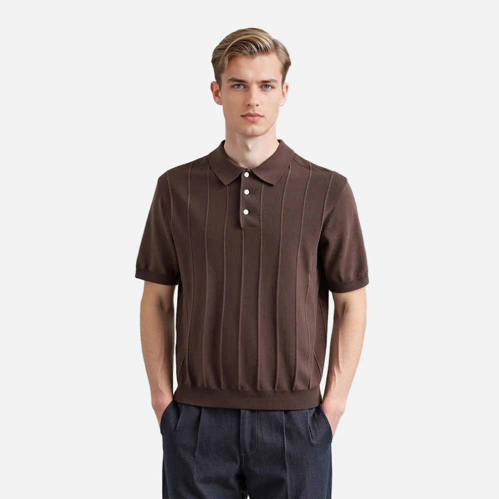 Stylish Lapel Collar Classic Polo T-Shirt