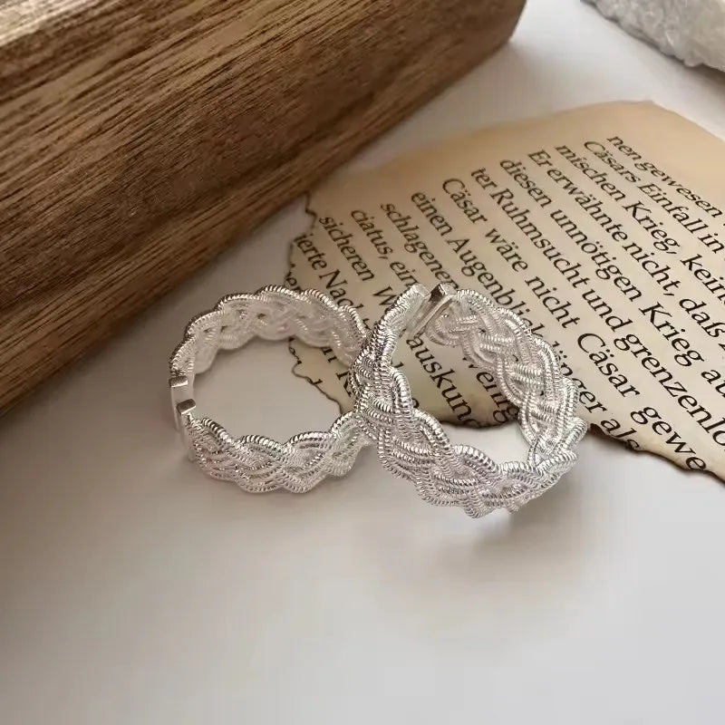 Damen-Partnerring aus Sterlingsilber, minimalistisch und elegant