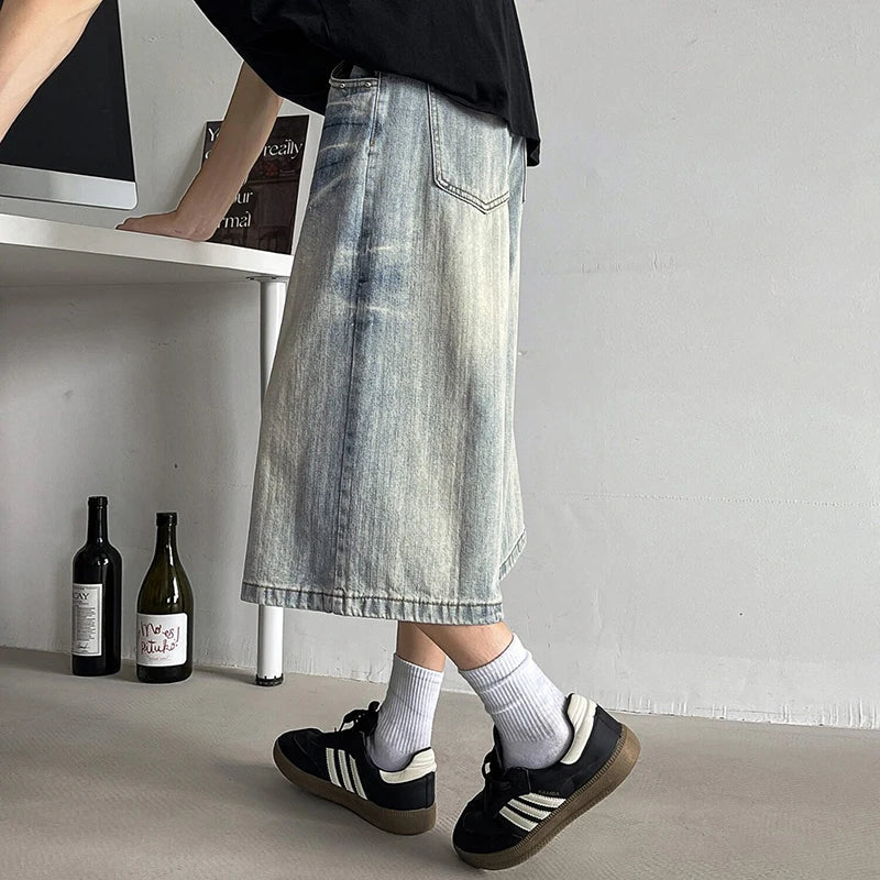 Trendige, originale Gradient Washed Jorts
