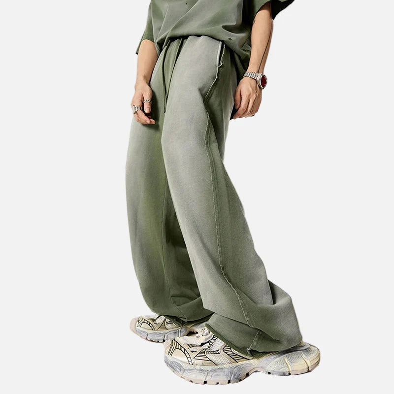 Herbstliche Scimitar-Jogginghose mit lockerem Saum