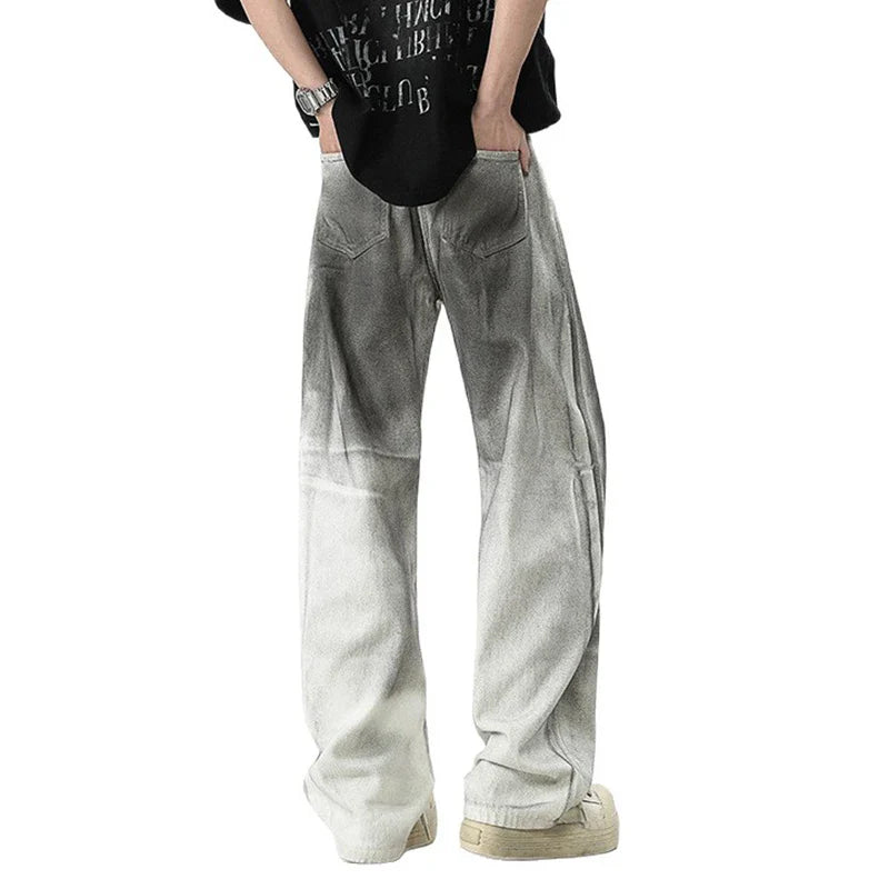 Essential Vintage Gradient Denim Jeans
