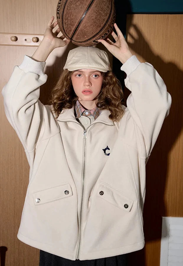 Veste de printemps oversize style américain décontracté pour femme