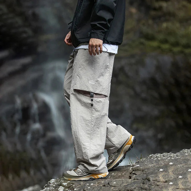 Pantalon cargo décontracté respirant et ajustable
