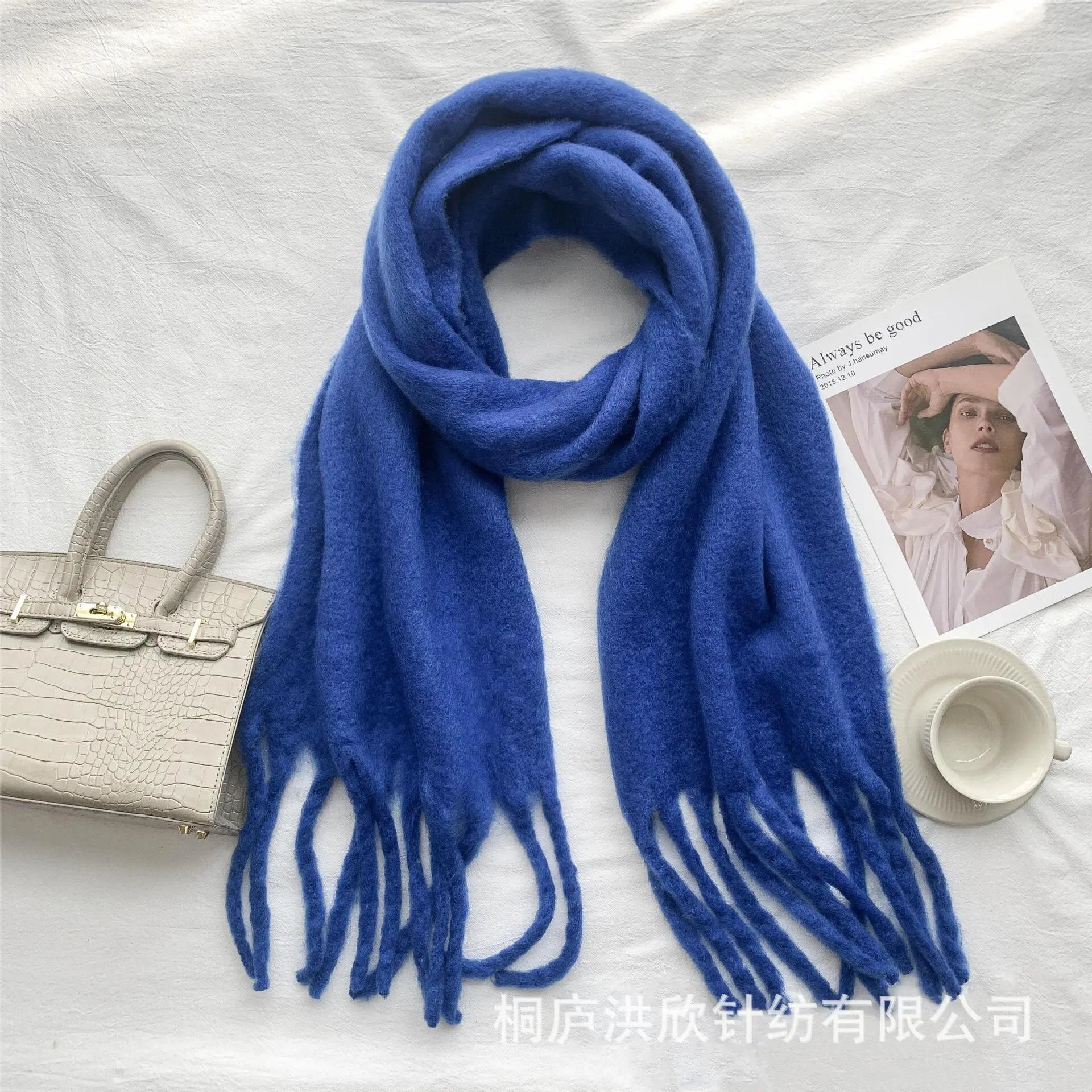 Cashmere Solid Color Thick Scarves