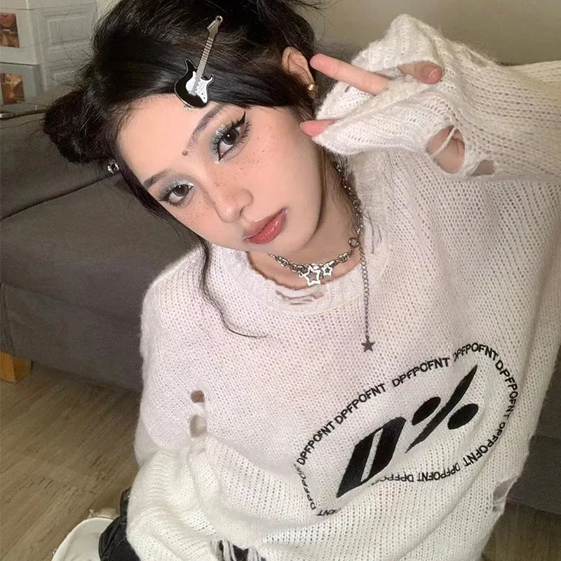 Pull Grunge 0% Rêverie