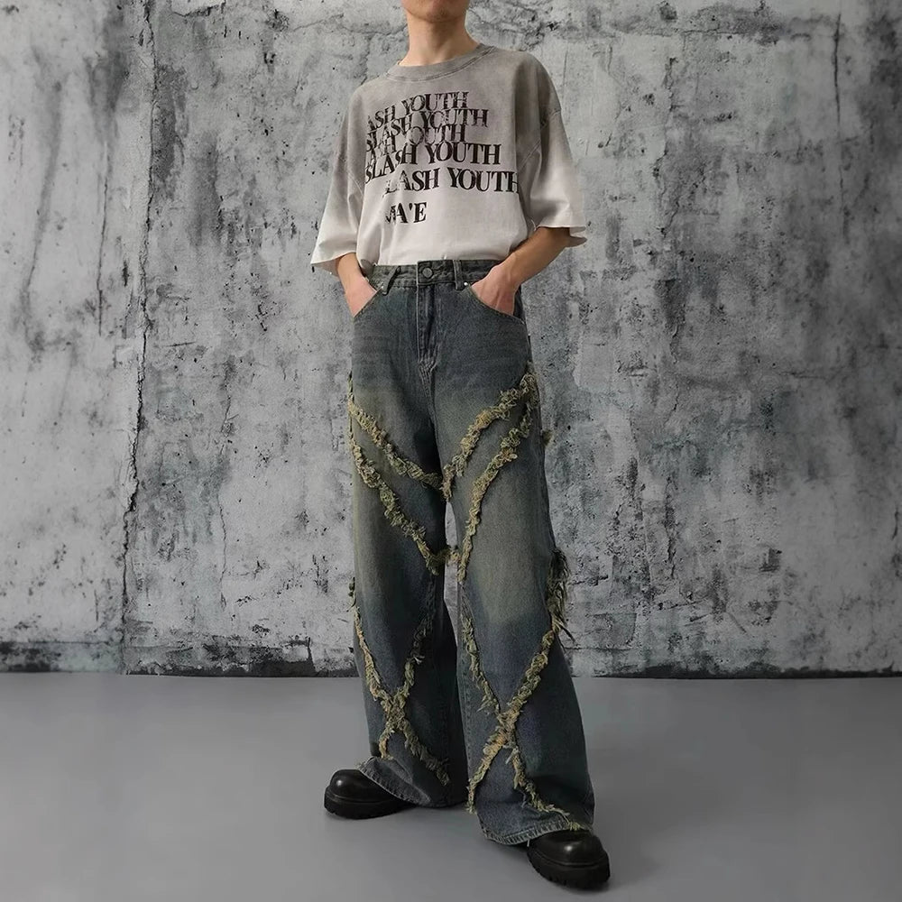 Mühelos schicke Retro-Jeans mit lockerer Passform