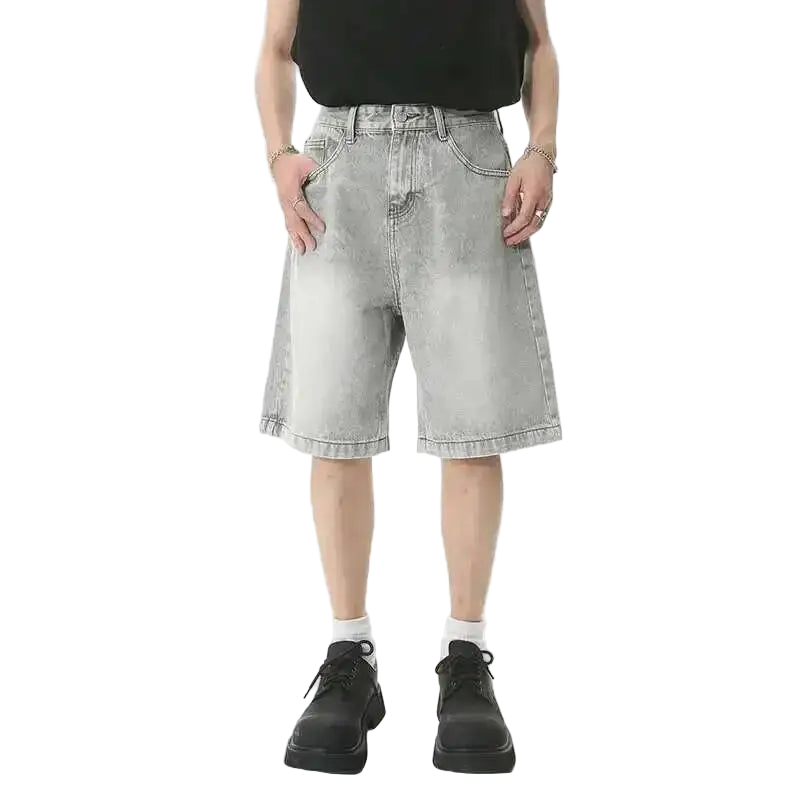 Vintage Washed Wrinkle Jorts