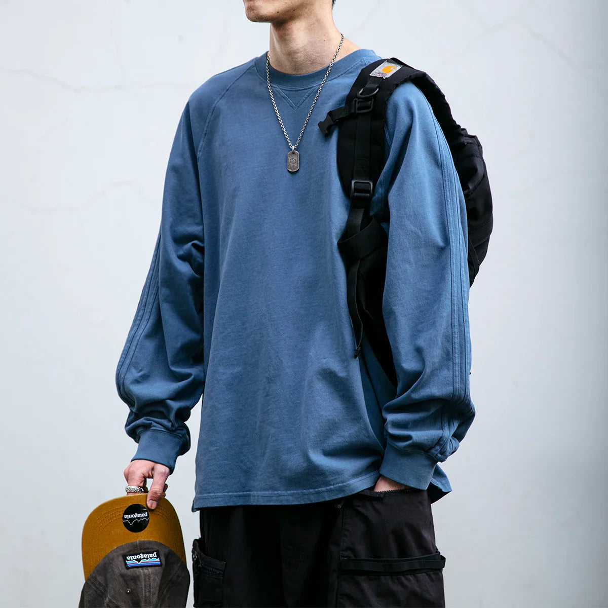 Blank Comfort Langarm-T-Shirt